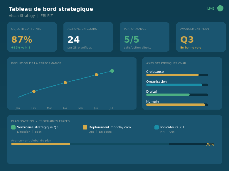 Aloah Strategy - Accompagnement strategique TPE PME